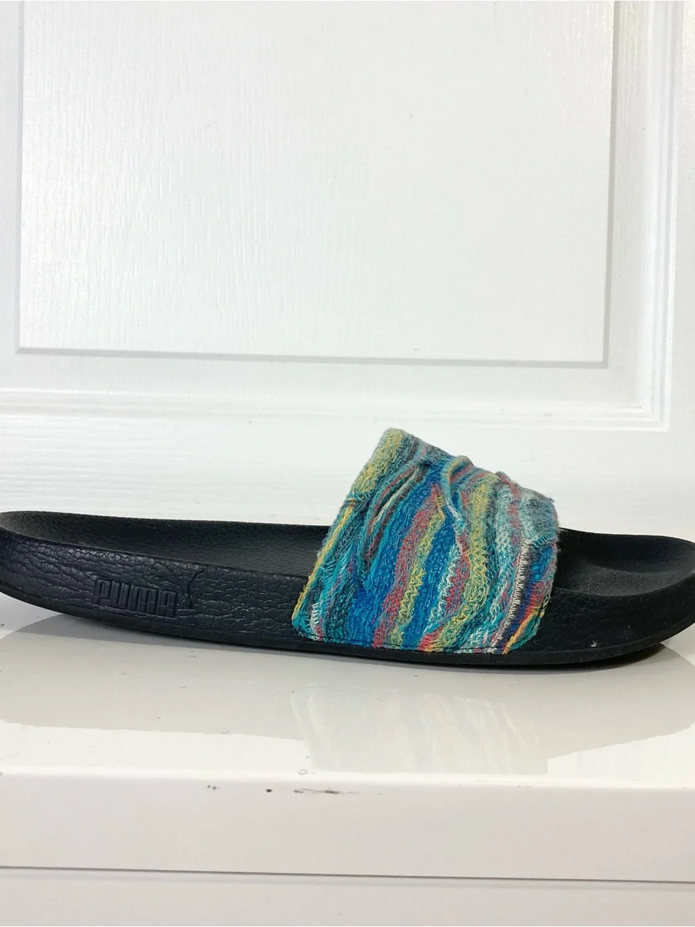 COOGI X PUMA Sandals Men 11 Slides Blue Waves